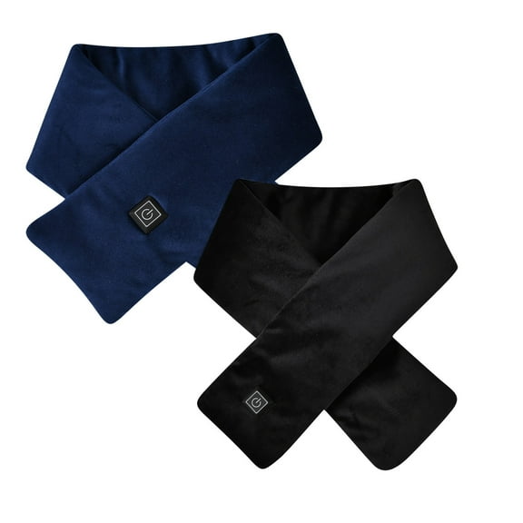 Heated USB Scarf Under $5! Kadlawus USB Heating Scarf for Cold Weather, Smart Warming Scarf, Massage Scarf for Men and Women, Outdoor, Travel, Rechargeable, Gift for Him/Her, Heated Scarf