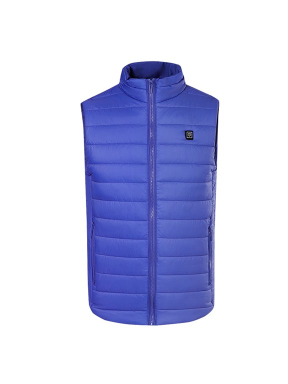 Heated Vest For Seniors USB Powered Warm Body Warmer Lightweight Gilet For Middle Aged And Elderly Winter Use
