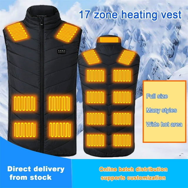 Heated Vest, USB Charging Heated Vests for Men Women, Smart