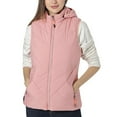 thumbnail image 1 of Heated Vest Womens Fast Warm Up Two Control 11 Heat Zones Smart Warming Hooded Sleeveless Zip Up Jacket Layer Heated Vest Regular Fit Woman Vest, 1 of 9