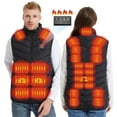 thumbnail image 1 of Heated Vest for Men Women, 27 Heating Zones Lightweight Rechargeable Vest for Outdoor Hunt Camping Cycling Ski (Battery Not Included), 1 of 8