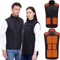 thumbnail image 1 of Heated Vest for Women with 11 Zone Heating, Waist Size Adjustable Heated Jacket Men for Winter Outwear( Power Bank Sold Separately), 1 of 7