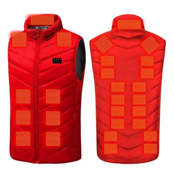 Heated Vest for Men and Women Sevevn Plus Size Heated Coat For Men And Women 29 Heating Heated Jacket Winter Heating Coat
