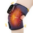 thumbnail image 1 of Heated Vibration Knee Massager, Heated Knee Pad  Hot Compress Vibration Massage Pain Relieving USB Charging for Knee Shoulder Arm, 1 of 9
