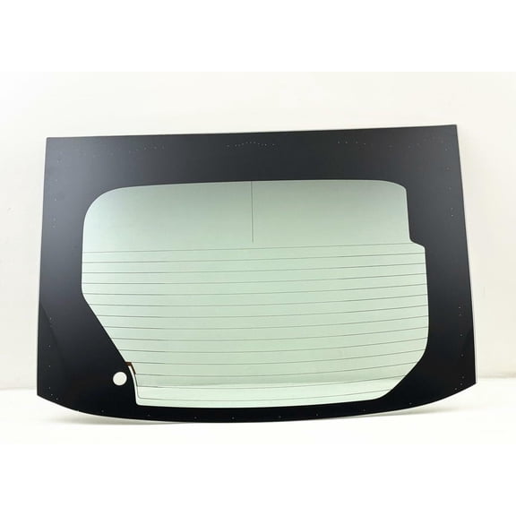 Heated W/Antenna Style Tempered Rear Back Window Back Glass Compatible with Honda Insight 2010-2011 Models
