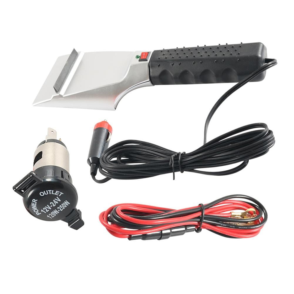 Heated Windshield Cleaner 12V Electric Device Ideal For Winter Weather Fangkenuo