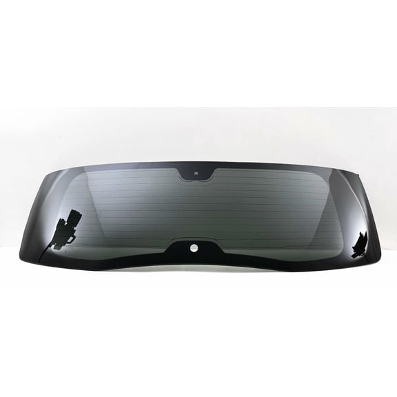 Heated With Rearview CAM Attachment Rear TailGate LiftGate Back Window Back Glass Compatible with Infiniti QX80 2020-2024 Models