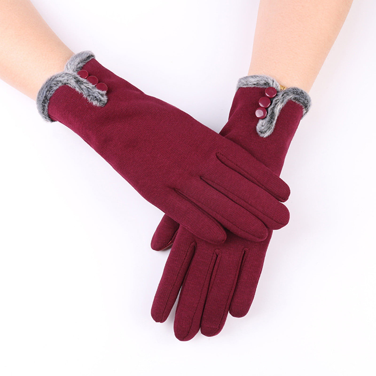 Gloves heated gloves winter gloves Women's Warm Gloves In Winter No