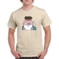thumbnail image 1 of Heaten Research T-Shirt Men -Wilfred Hildonen Designs, Male Medium, 1 of 4