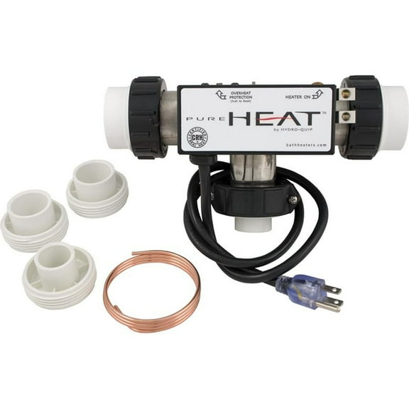 Heater, Bath, H-Q T Style, PH100-15UP, 115v, 1.5kW, 3ft Cord, Plug