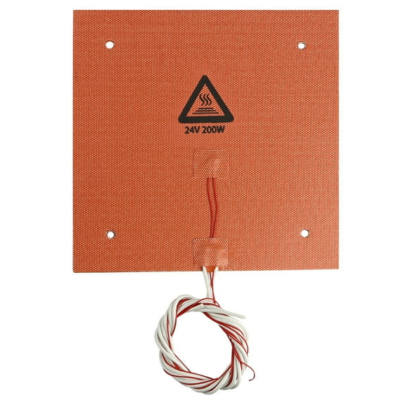 Heater Bed Pad Electric Heating Mat for 3D Printer Ender-3 CR-10 Part Accs