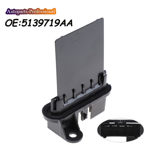 Heater Blower Motor Resistor, Jeep, Wrangler, TraffPages, Fuse, Dodge, 5139719AA, 05139719AA, 5066552AA, 973-025