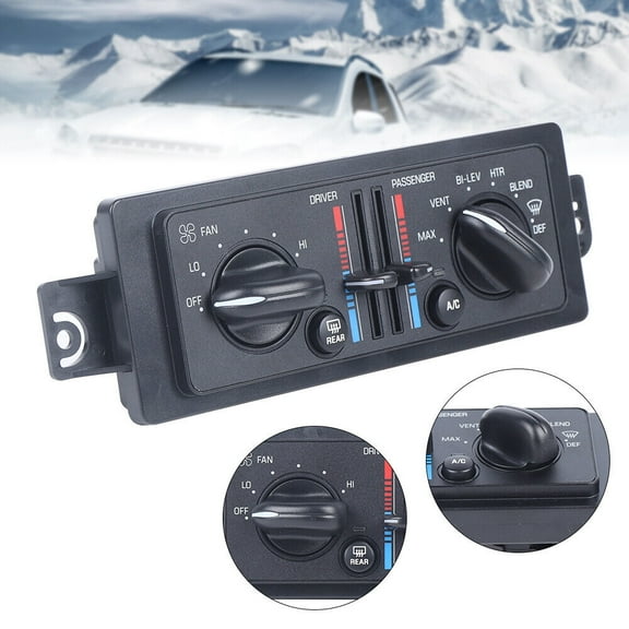 Heater Climate Control Module Control Temperature AC A/C Heat Temp Compatible With 2000-2005 For Buick Regal 3.1L/3.8L Replace#10308120,10447470,9359814,9384734