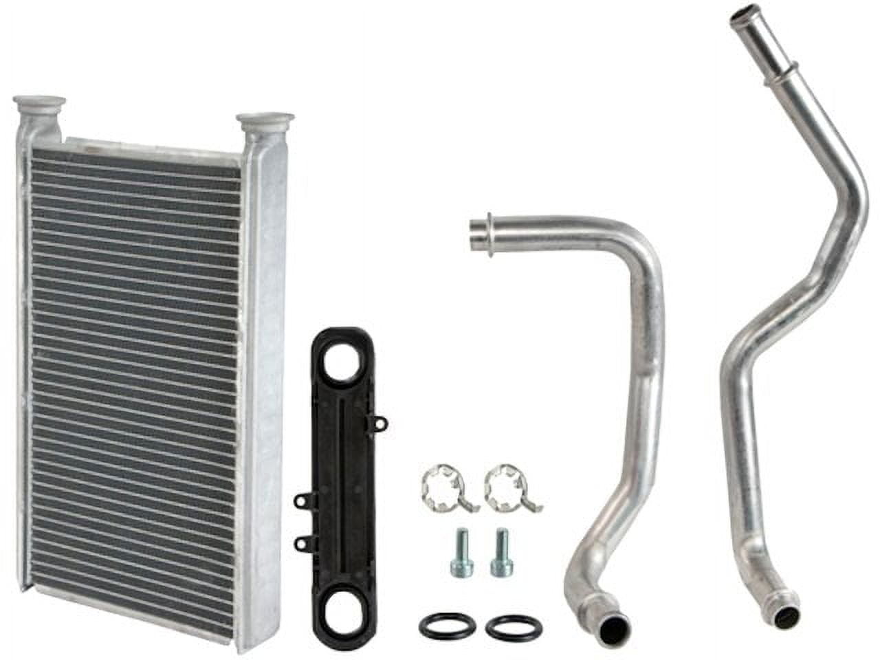 Heater Core with Inlet and Outlet Pipes Compatible with 2007 2011