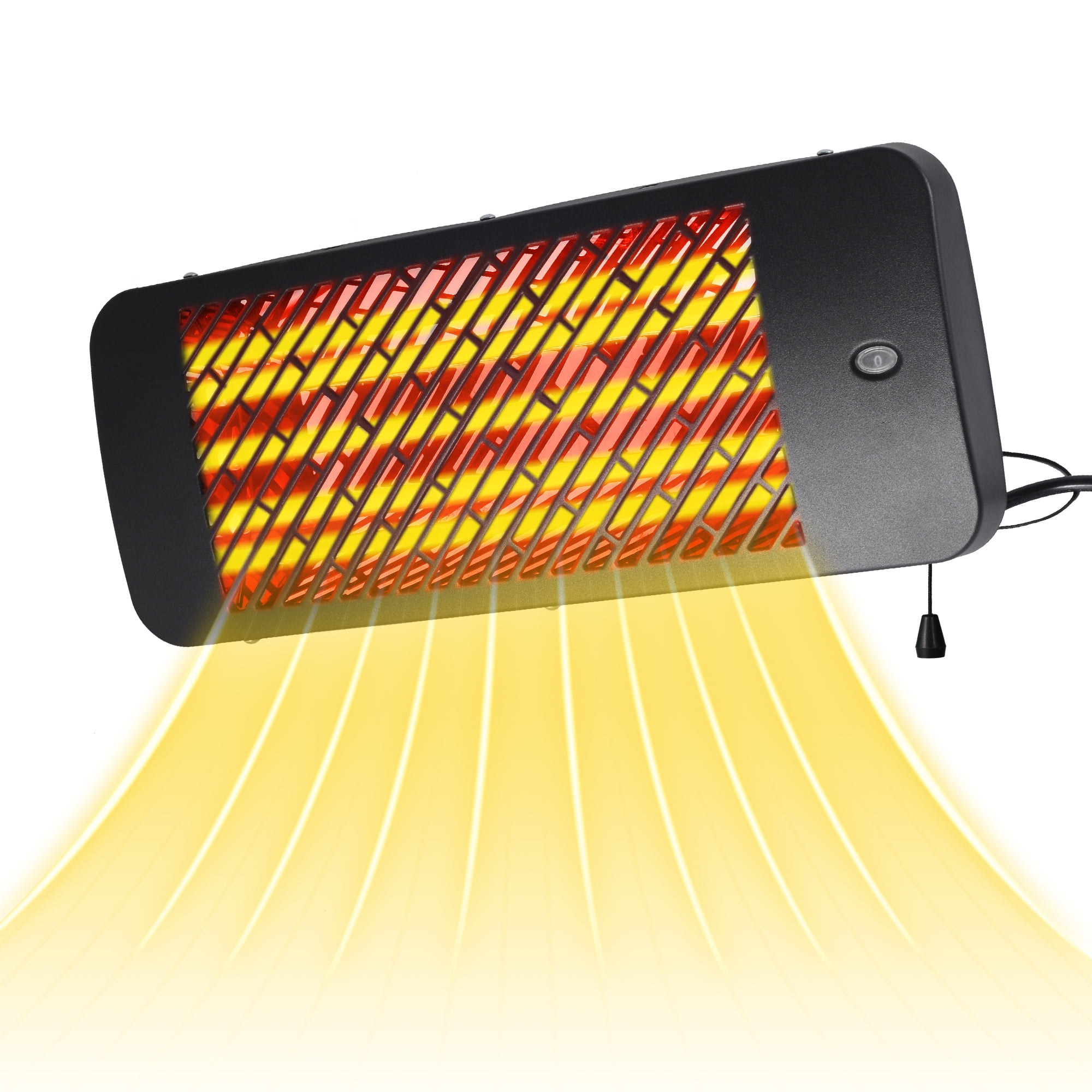 Heater Electric Quartz Tube WallMounted Infrared Courtyard ThreeStage