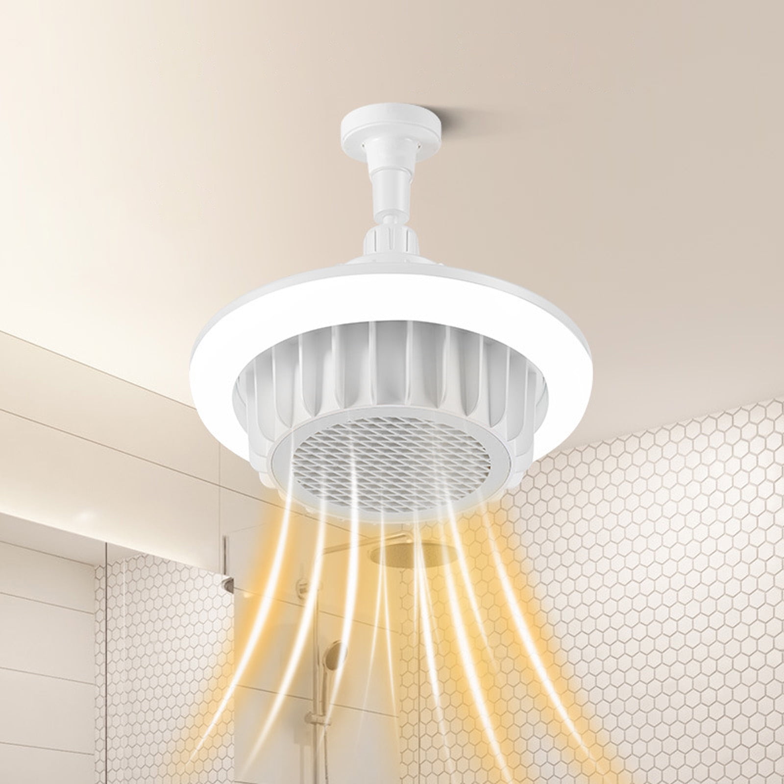 Heater Fan Light – Electric Heater Ceiling Fan | Bathroom LED Ceiling Heater, Heater Fan Light ...