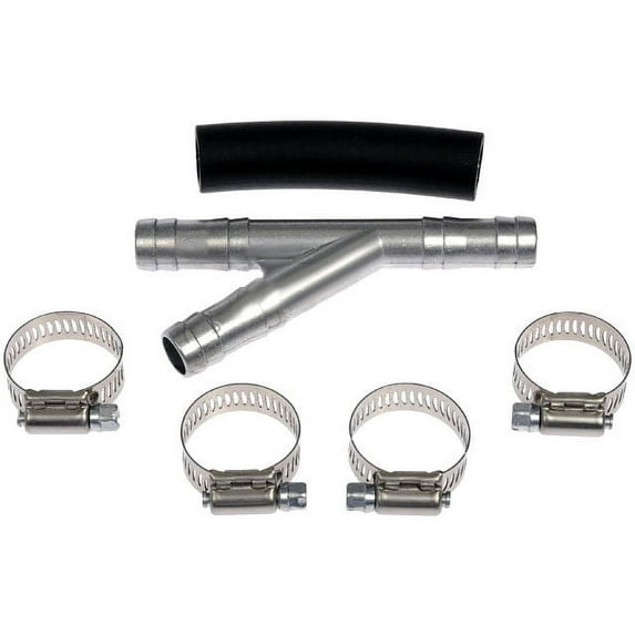 Heater Hose Connector - Compatible with 2008 - 2019 Dodge Grand Caravan 2009 2010 2011 2012 2013 2014 2015 2016 2017 2018