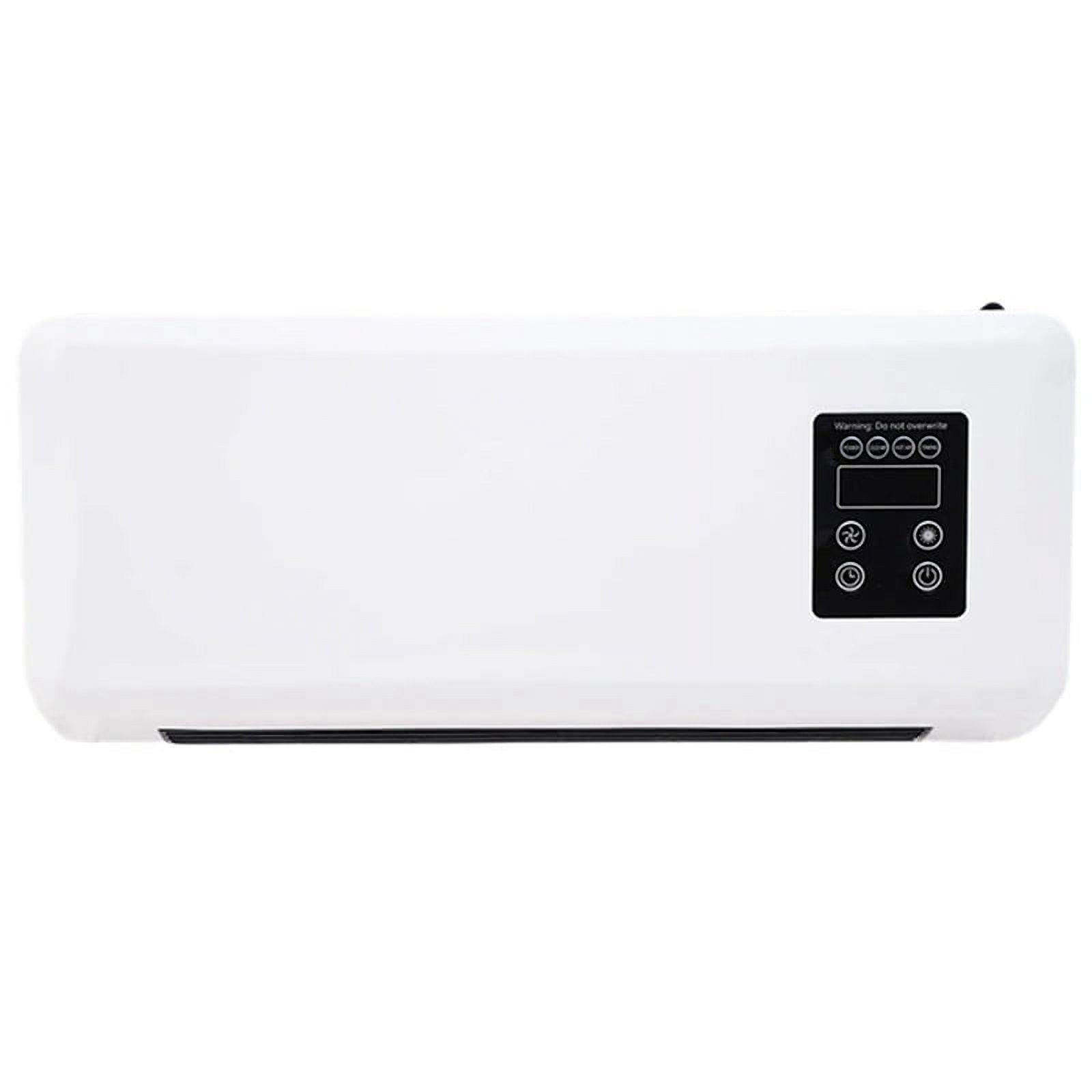 Heater Household Bathroom Heater Wall-Mounted Electric Heater Dual-Purpose Electric Heater Fast Heating US Plug,1 x Wall-mounted heater 1 x Plug