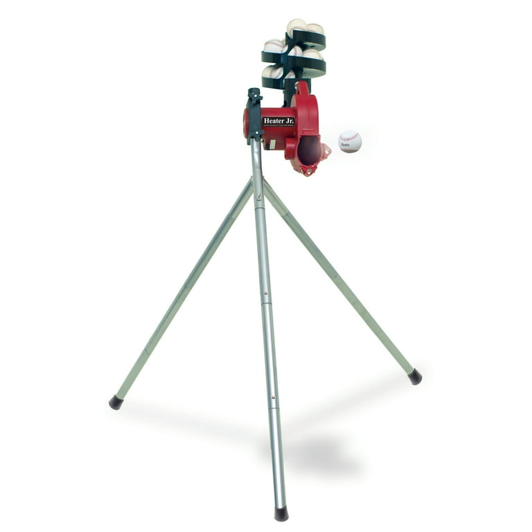 Heater Sports ピッチングマシン Heater Sports Heater Jr. Real Baseball Machine with Auto Feeder