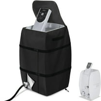 Heater Pump Cover Waterproof UV Protection Zipper Hot Tub Accessory Insulated Cover for Inflatable Heater Weatherproof Travel Storage