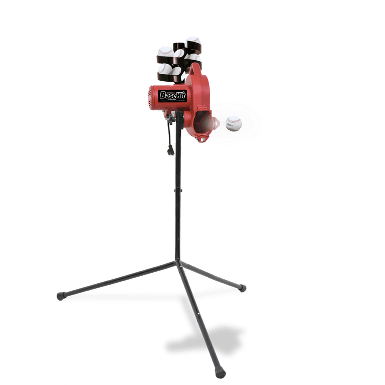 Heater Sports, Base Hit Real Pitching Machine, Up to 45 MPH