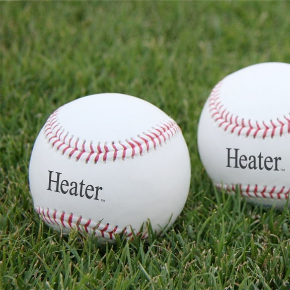 Heater Sports PMBL44 Leather Pitching Machine Baseballs, Dozen