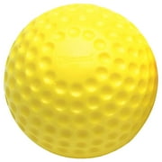Heater Sports Trend Sports Pitching Plastic Machine Softballs, Yellow, 11", 12 Count