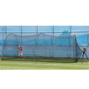 Heater Trend Sports Slider Pitching Machine and PowerAlley Batting Cage