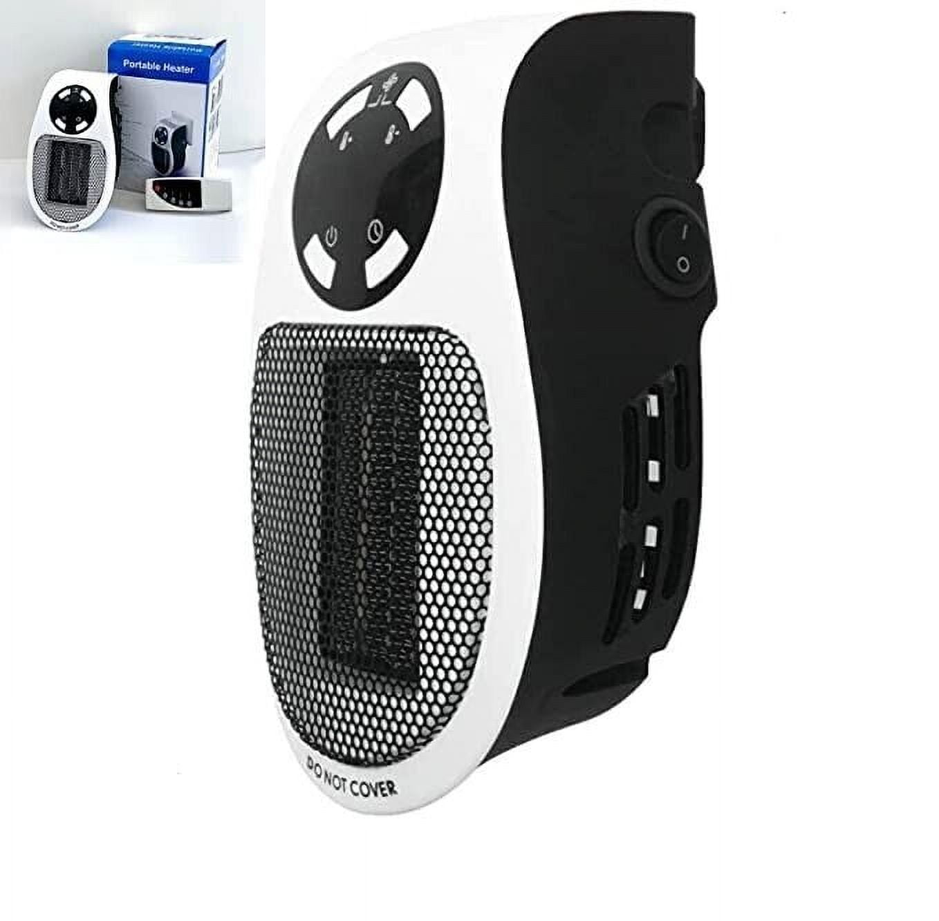 Heater Wall Outlet Electric Plug in Space Heater with Adjustable