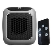 Heater for Home Small Bathroom Heating Fans Wall Mounted PTC Ceramic Electric Heater with Remote