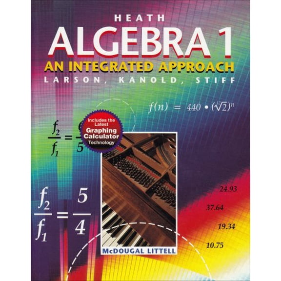 Pre-Owned Heath Algebra I: An Integrated Approach (Hardcover) 0669433594 9780669433593