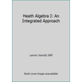 thumbnail image 1 of Pre-Owned Heath Algebra I: An Integrated Approach (Hardcover) 0669433594 9780669433593, 1 of 1