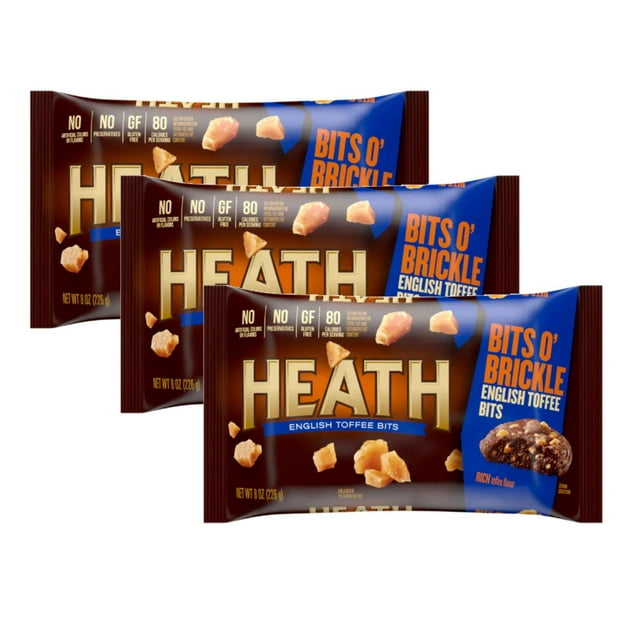 Heath Bits O' Brickle GlutenFree Rich English Toffee Bits for Baking
