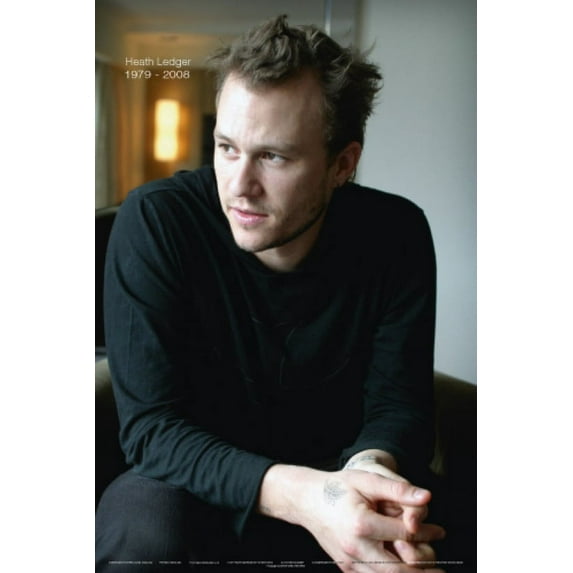 Heath Ledger Portrait - 1979-2008 Poster (24 x 36)