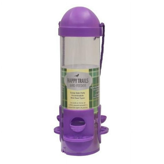 Heath Manufacturing 21411 Happy Trails Bird Feeder, Purple