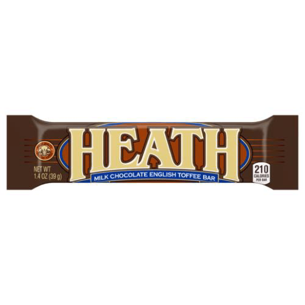 Heath, Milk Chocolate English Toffee Bar (Pack of 18)
