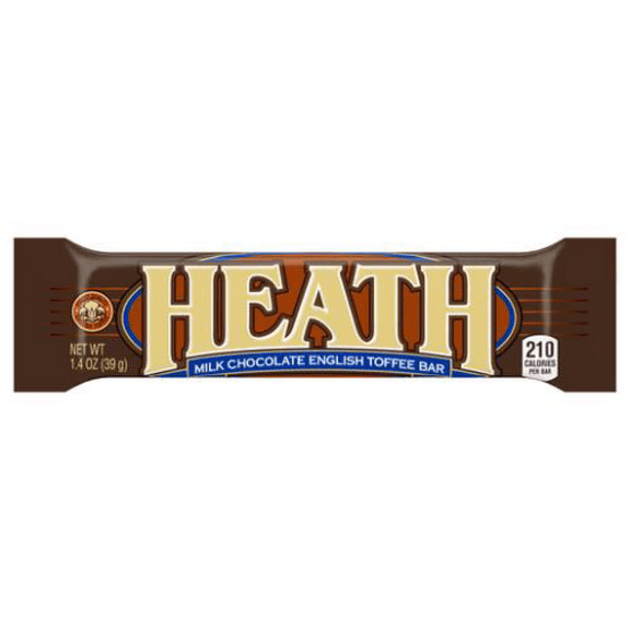Heath, Milk Chocolate English Toffee Bar (Pack of 20)