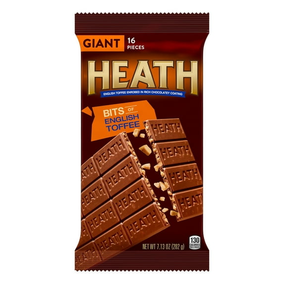 Heath Milk Chocolate English Toffee Giant Bar, 7.13 oz (Package May Vary)