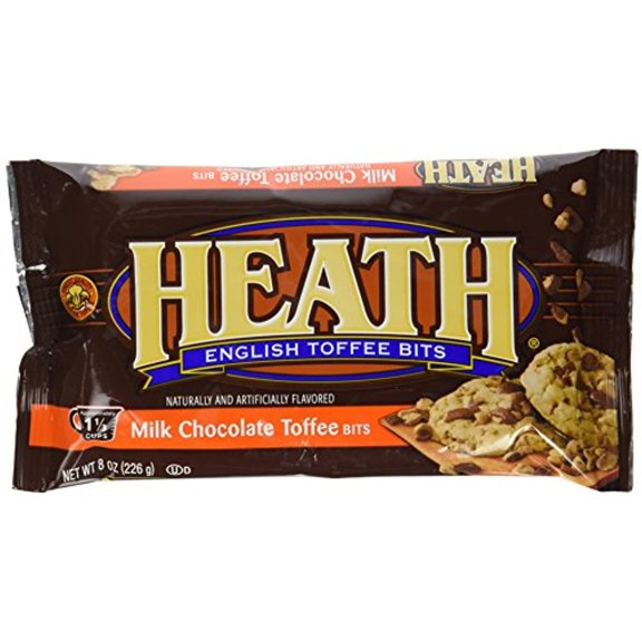 Heath Milk Chocolate & Toffee Bits, 8-Ounce Bags (Pack Of 6)