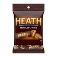 Heath Miniatures Chocolatey English Toffee Candy, Bag 4.5 oz