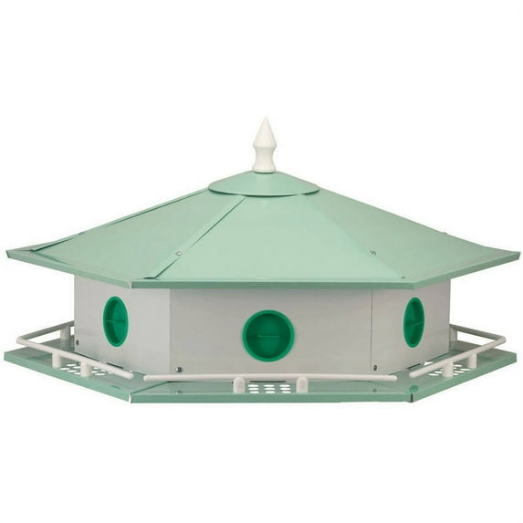 Heath Outdoor Products AH-6D Deluxe Aluminum Purple Martin House - 6 Room