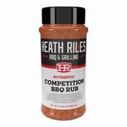 Heath Riles BBQ Rub Competition Seasoning, Champion Pitmaster Recipe, Legendary Spices for Smoking & Grilling, 10.20 oz