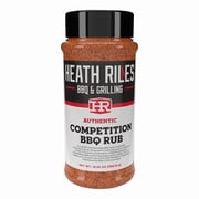 Heath Riles BBQ Rub Competition Seasoning, Champion Pitmaster Recipe, Legendary Spices for Smoking & Grilling, 10.20 oz