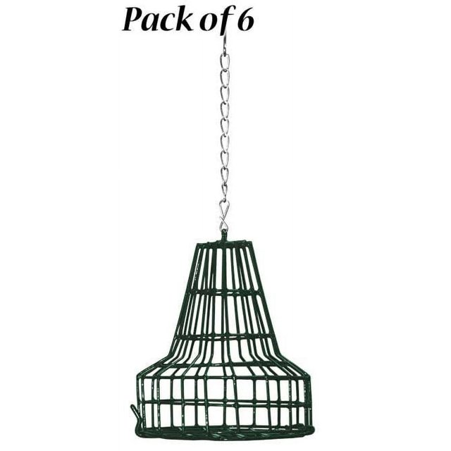 Heath Seed Bell Bird Feeders, Pack of 6