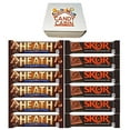 thumbnail image 1 of Heath & Skor Milk Chocolate Butter Toffee Candy Bar Combo, 1.4 Oz Pack of 12 6 of each By CANDY CABIN, 1 of 2