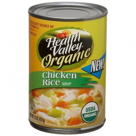 Heath Valley Natural Foods Organic Chicken Rice Soup