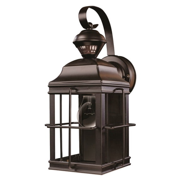 Heath Zenith HZ-4144 New England 1 Light 150 Degree Motion Activated Outdoor Wall Sconce