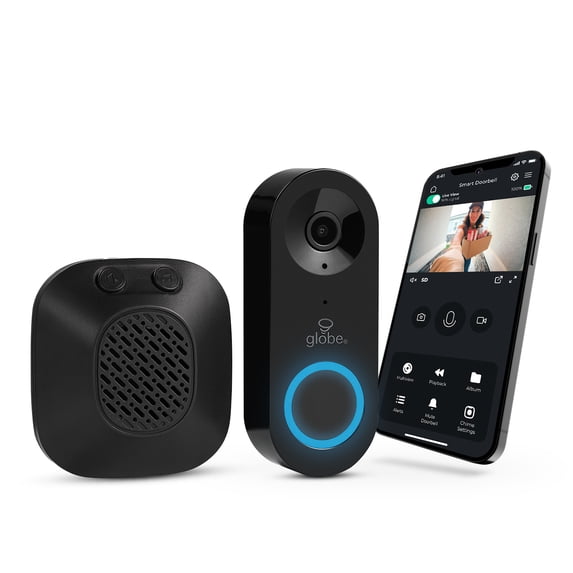 Heath Zenith Heath Zenith Black Plastic Wired Smart Motion Detection Doorbell Kit