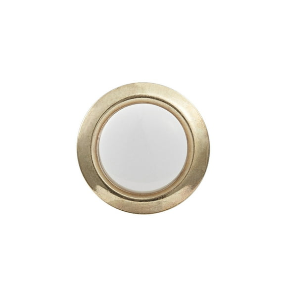 Heath Zenith Heath Zenith Gold Metal Wired Lighted Push Doorbell Button Accessory