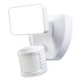thumbnail image 1 of Heath Zenith 180 Degree LED Motion Sensor and Voice Activated Outdoor Security Flood Light White Finish, 6"H - N/A, 1 of 2